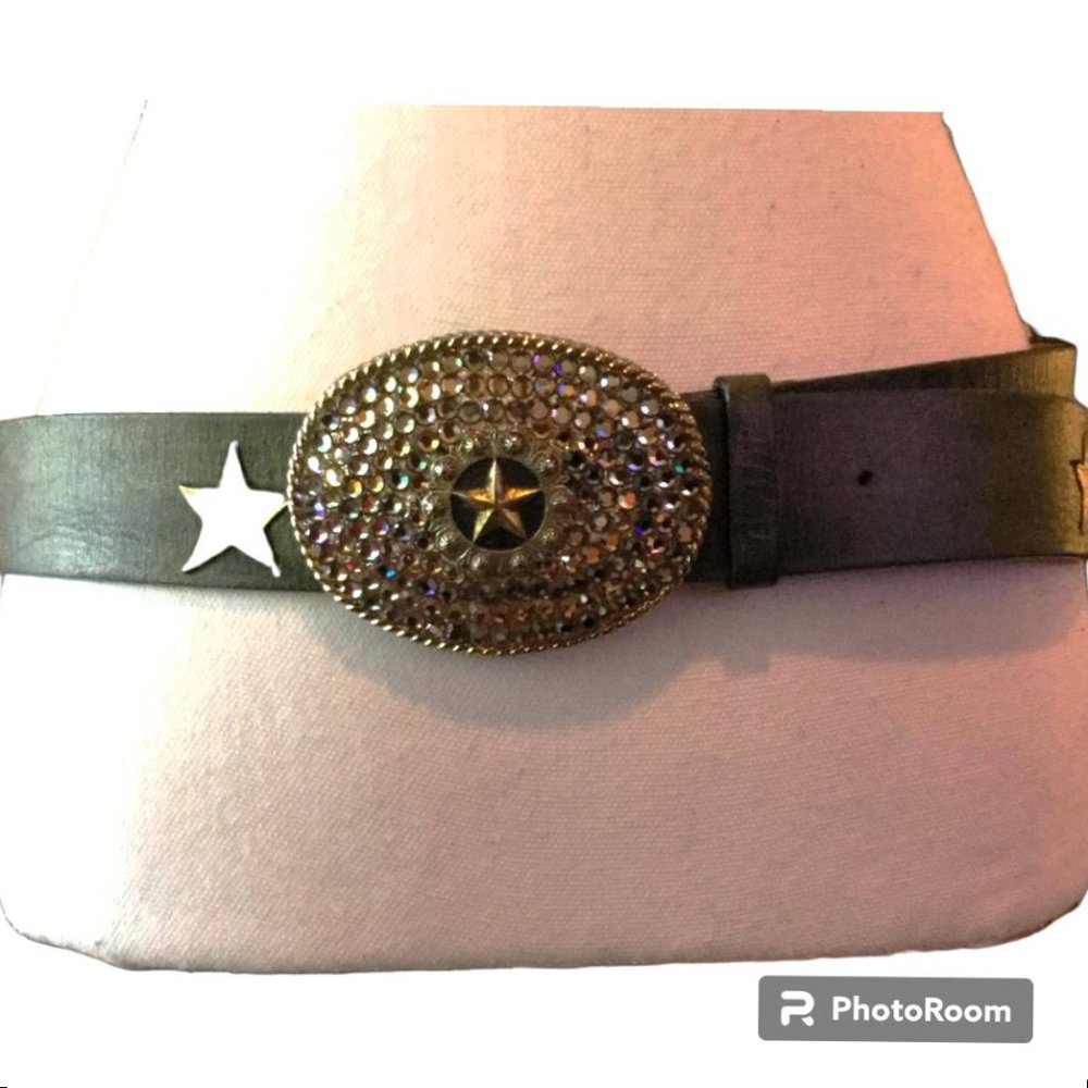 Bebe Vintage/Y2K Bling Belt - Picture 2 of 6